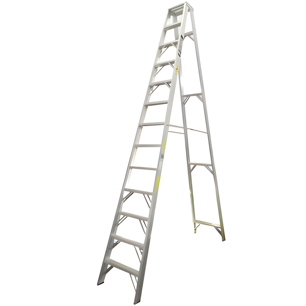 ESCALERA TIJERA DE ALUMINIO 13 PASOS USO PESADO